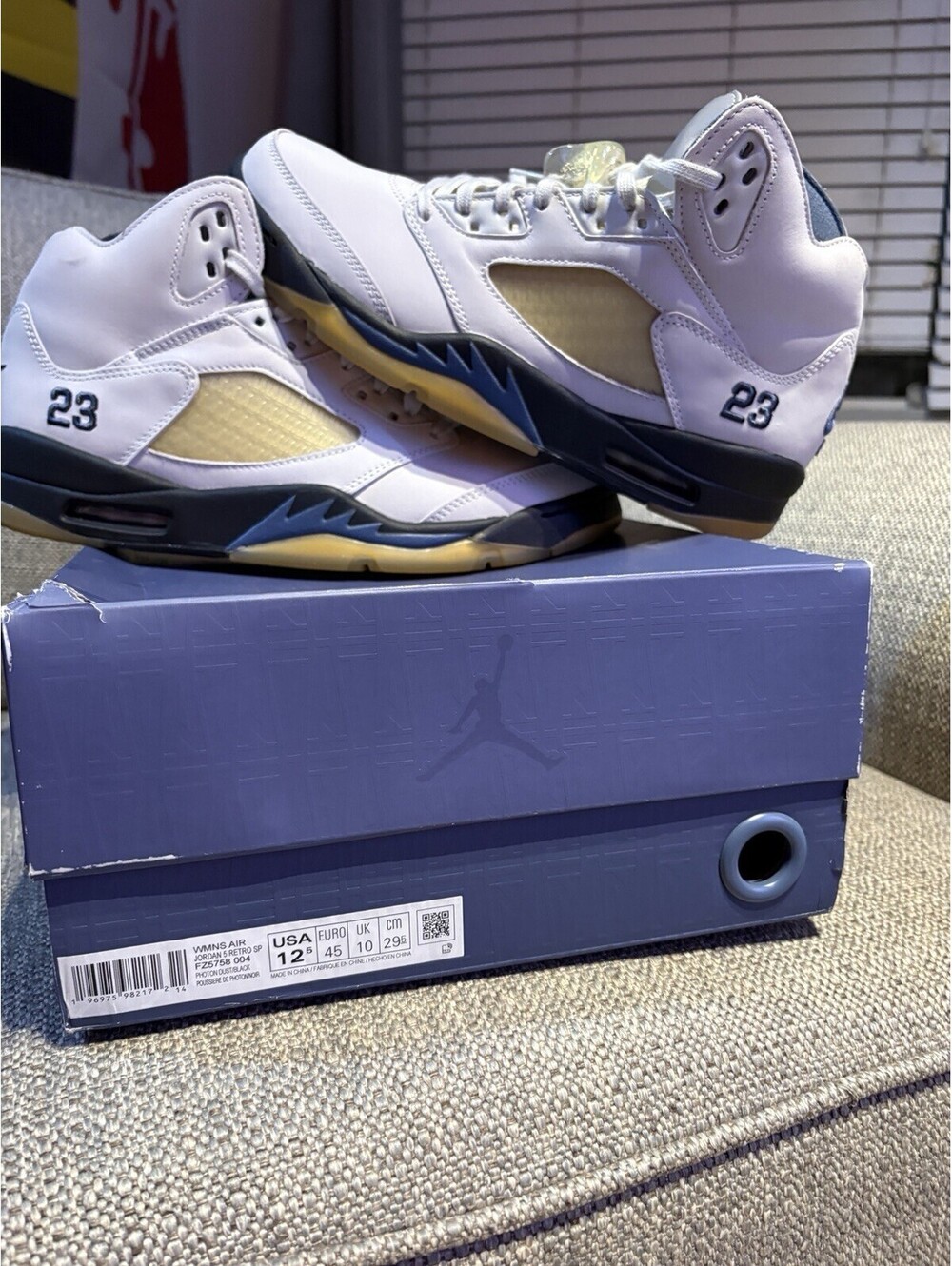 Air Jordan 5 A Ma Maniere Dawn FZ5758-004 Size 12.5W/11M